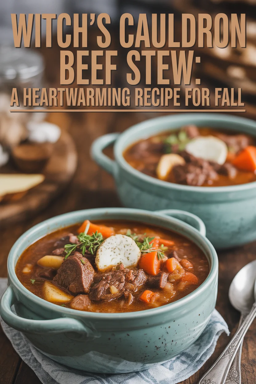 Witch’s Cauldron Beef Stew