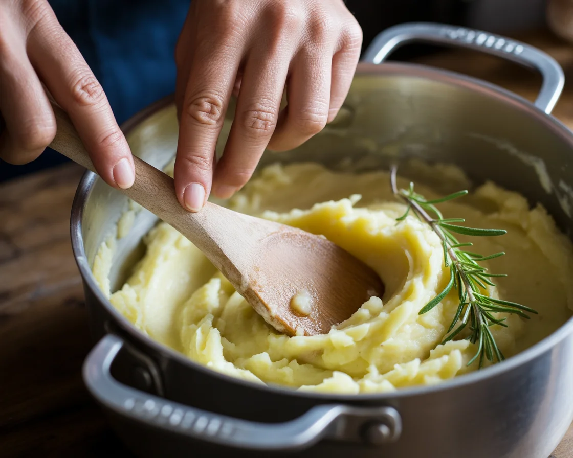 Rosemary Garlic Mashed Potatoes – Creamy Comfort on a Plate