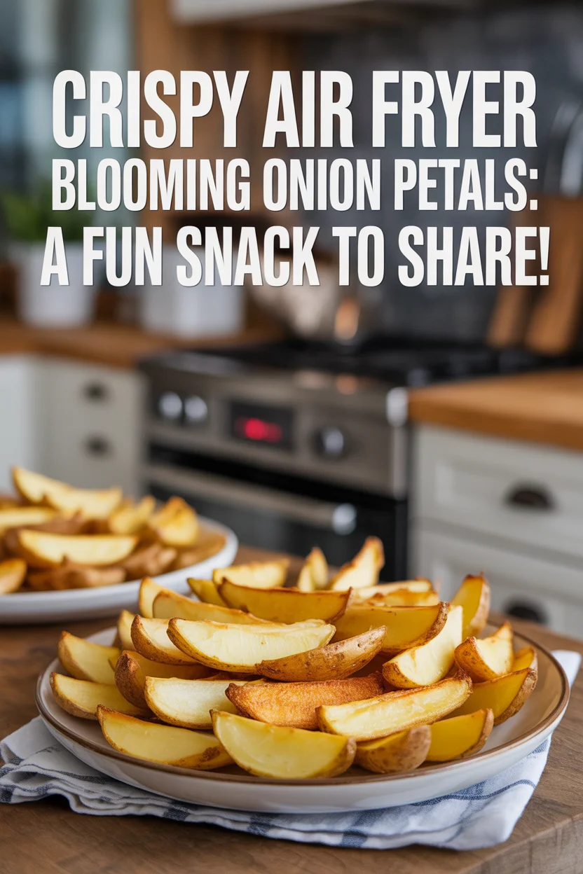 Crispy Air Fryer Blooming Onion Petals: A Fun Snack to Share!