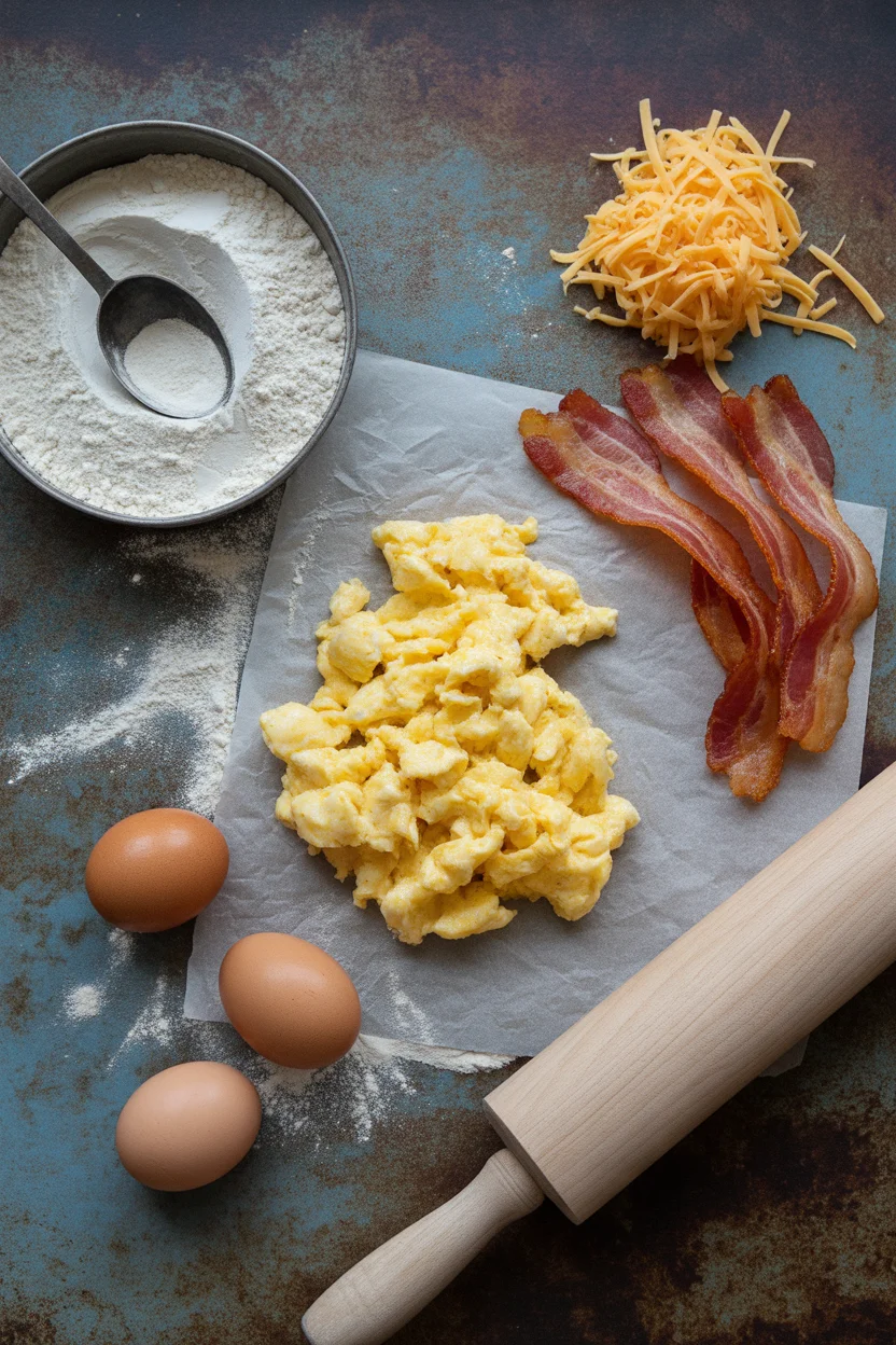 Homemade Breakfast Hot Pockets