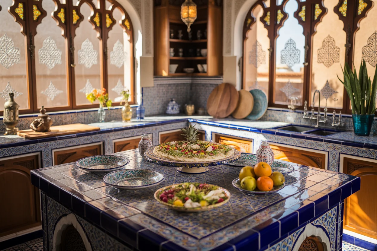 moroccan kitchen decor