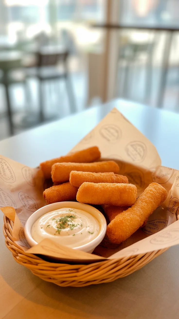 Nashville Hot Mozzarella Sticks from Chili's