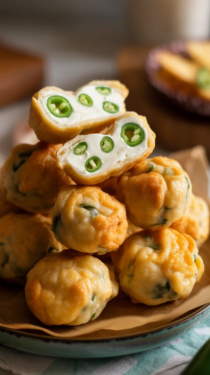 Jalapeño Mozzarella Bites