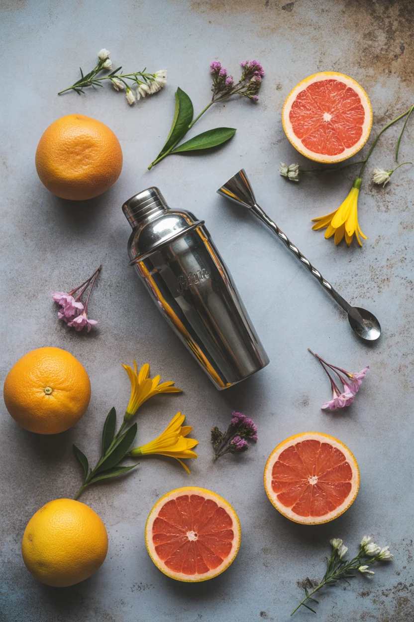 Savor the Zesty Flavor of Grapefruit MartiNO Mocktail