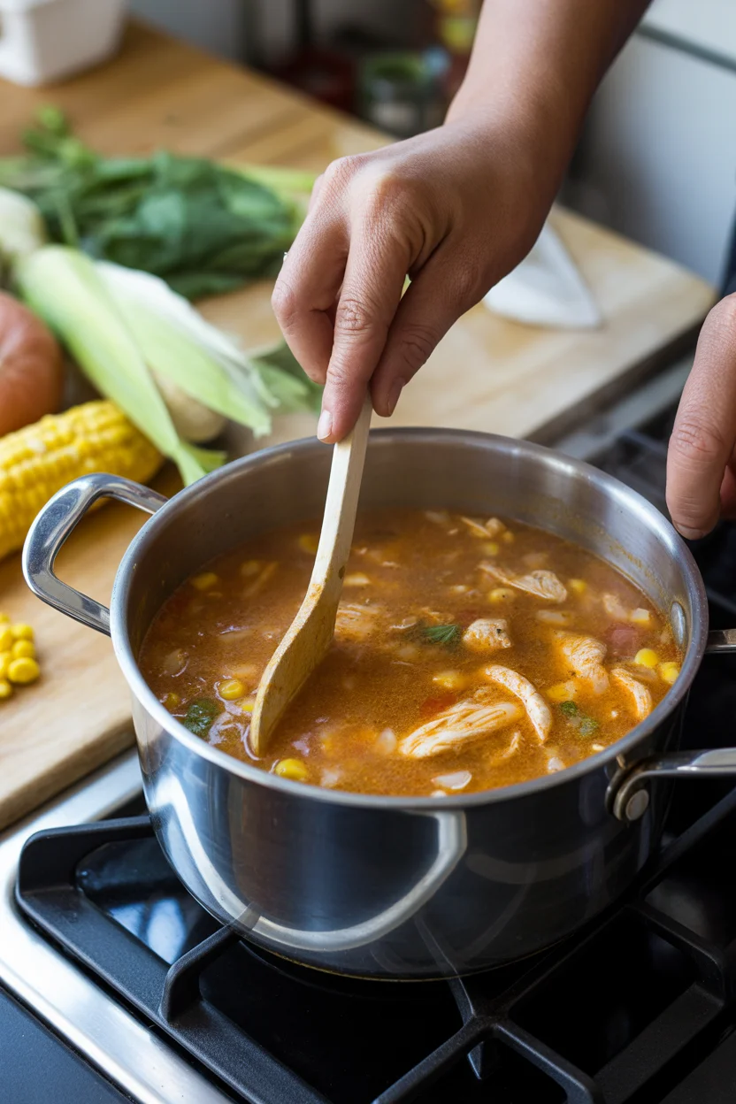 Simple and Delicious Chicken Tortilla Crockpot Soup Recipe