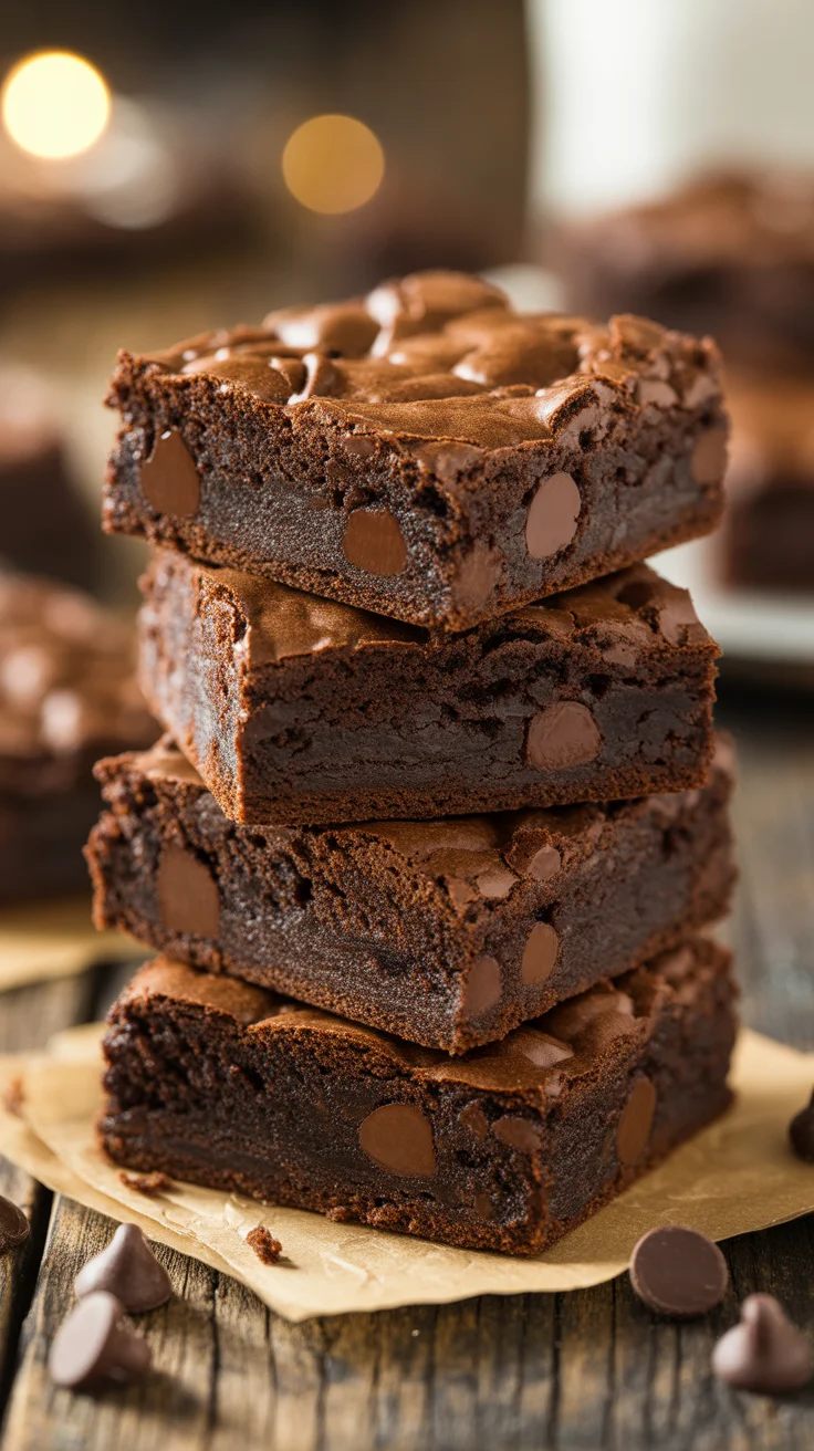 Healthy Greek Yogurt Brownies