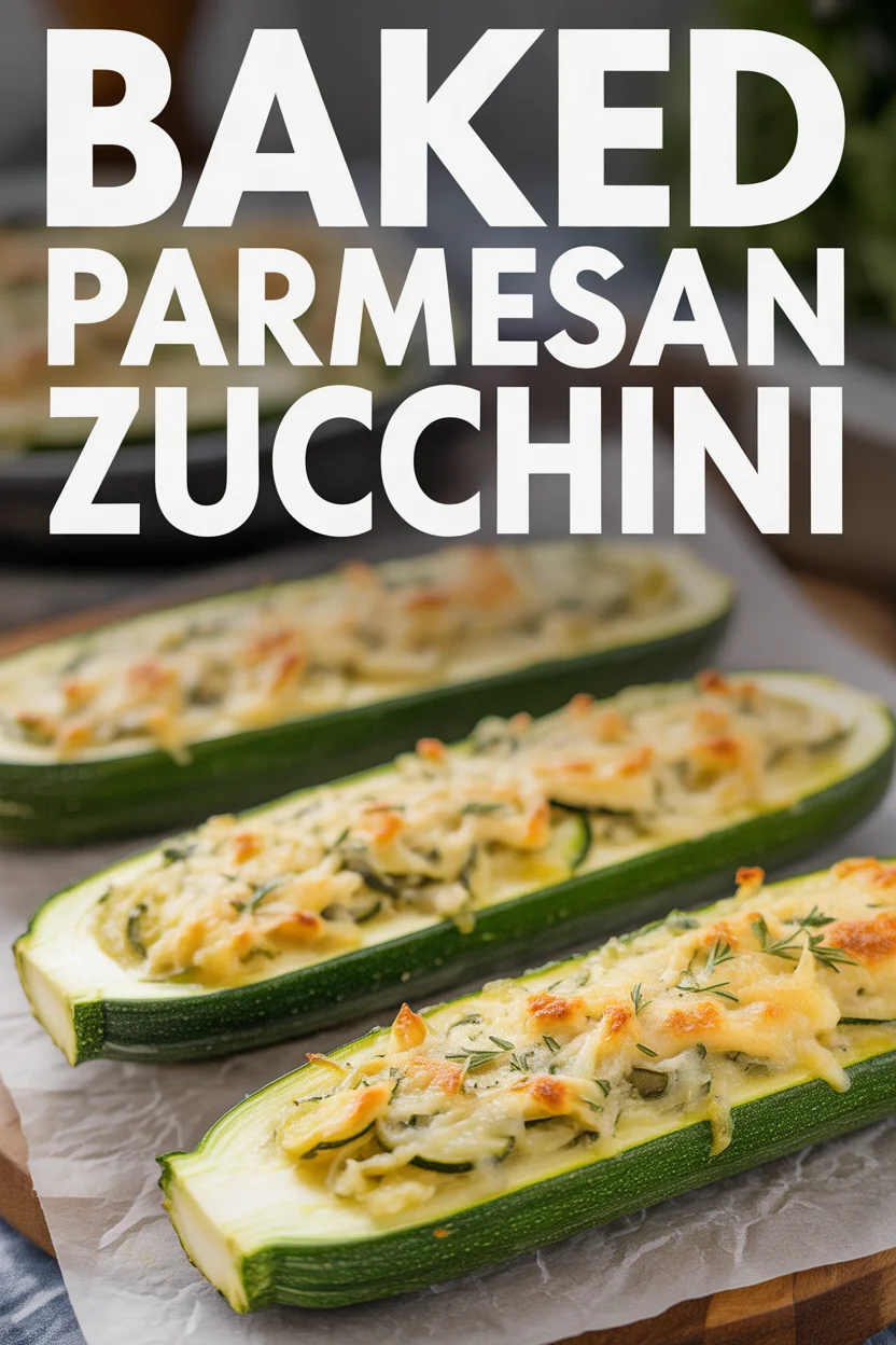 Baked Parmesan Zucchini