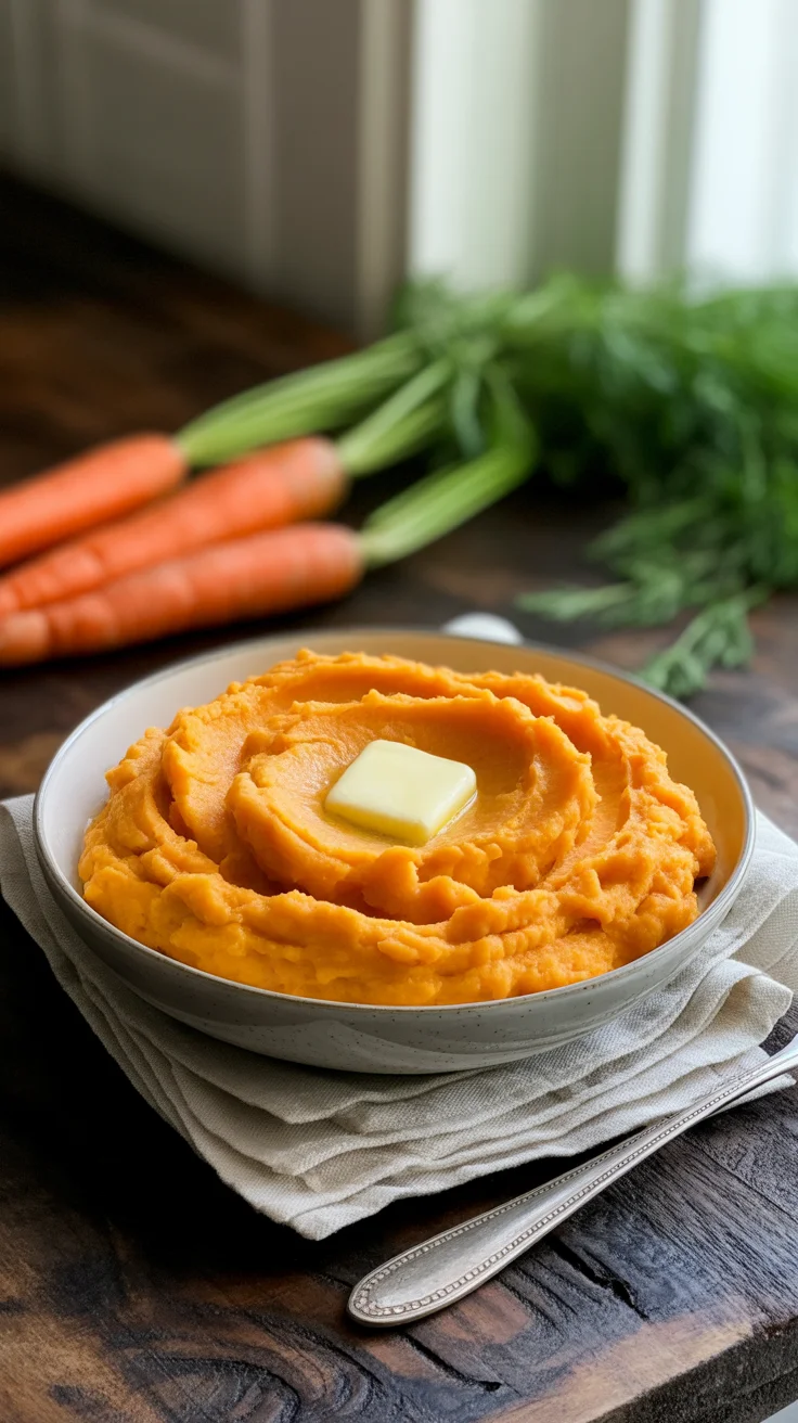 Healthy Smashed Carrots