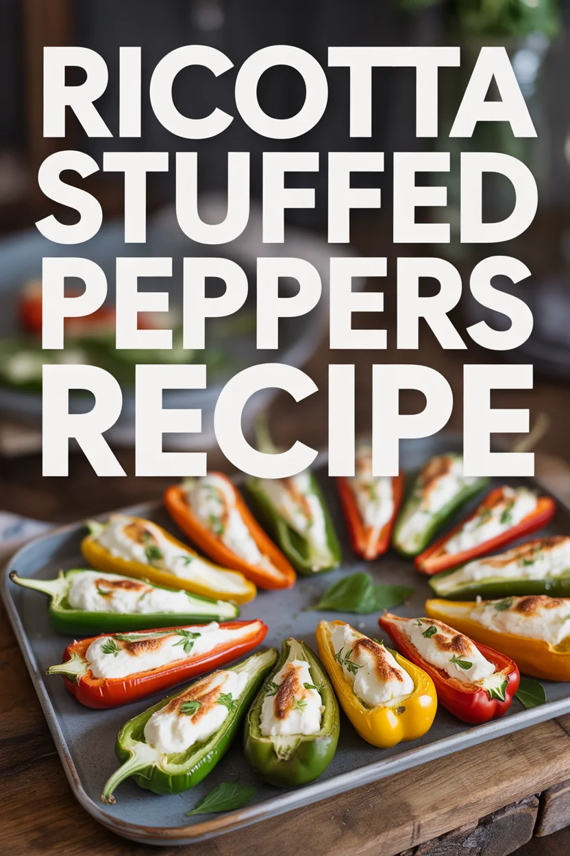 Ricotta Stuffed Peppers Recipe