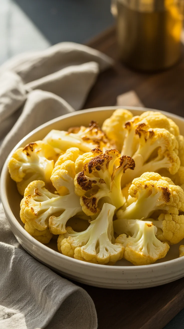 Addictive baked cauliflower