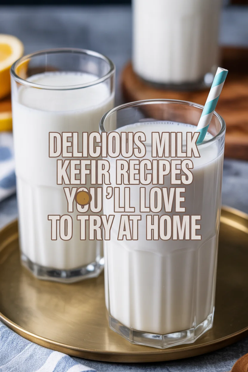 Delicious Milk Kefir Recipes You’ll Love to Try at Home