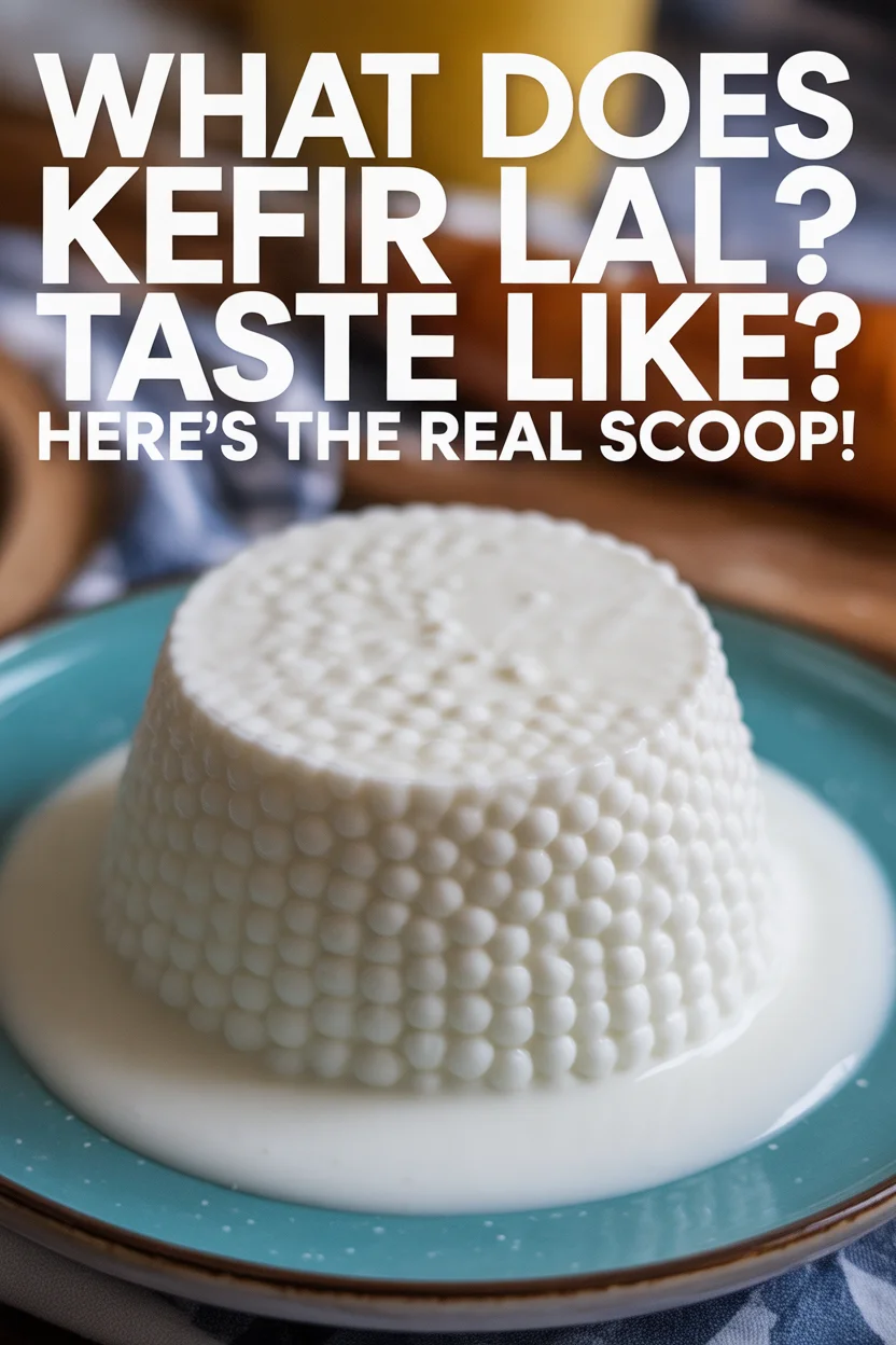 What does kefir taste like