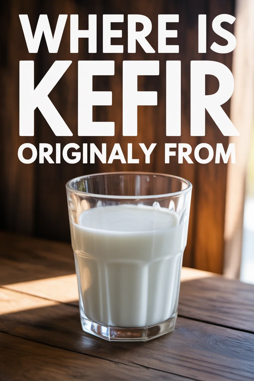 Where is kefir originally from