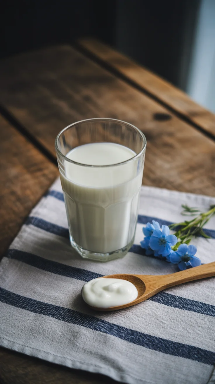 Traditional kefir Caucasus