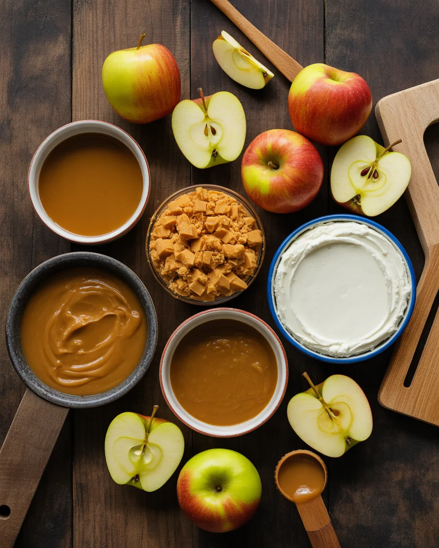 Deliciously Creamy Caramel Apple Cheesecake Dip
