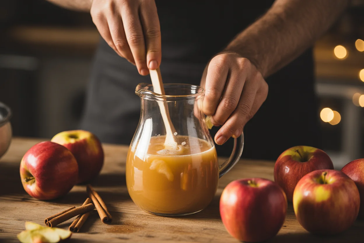Apple Cider Honey Tonic