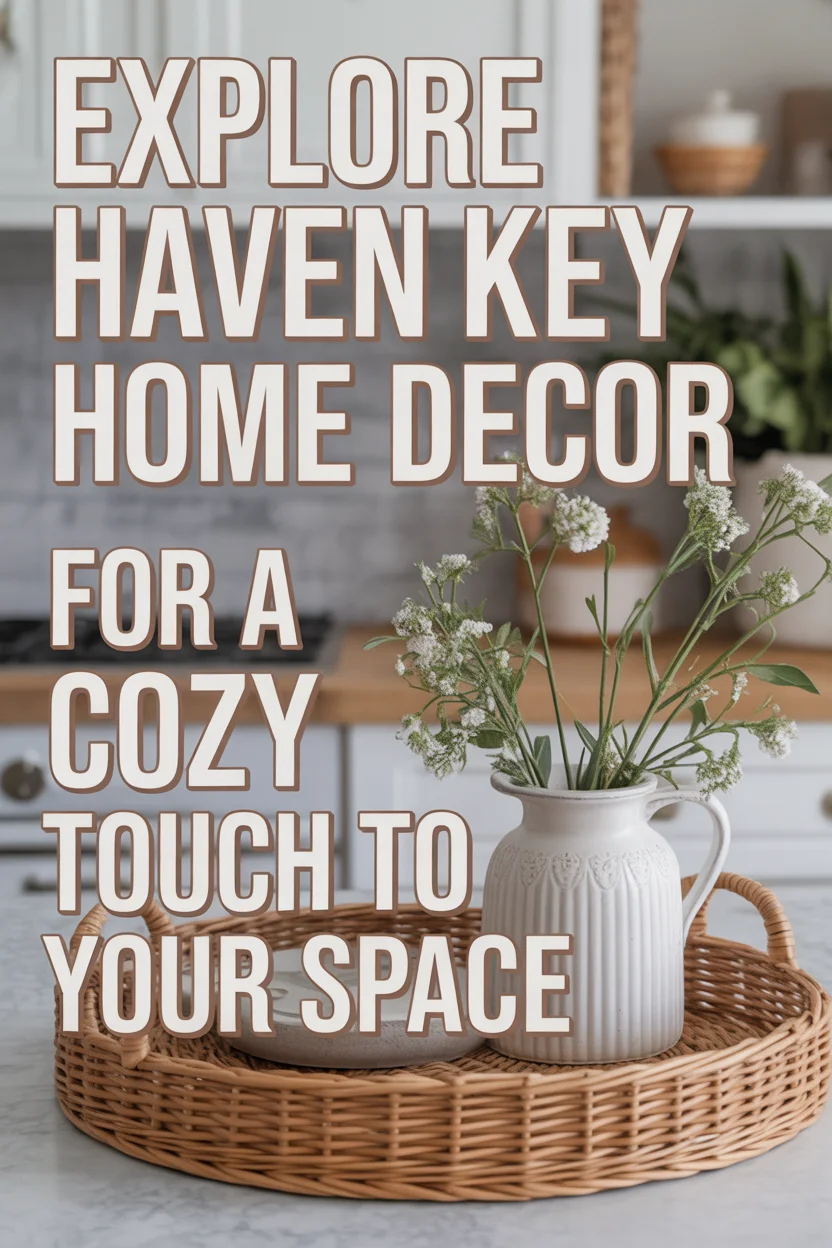 Explore Haven Key Home Decor for a Cozy Touch to Your Space