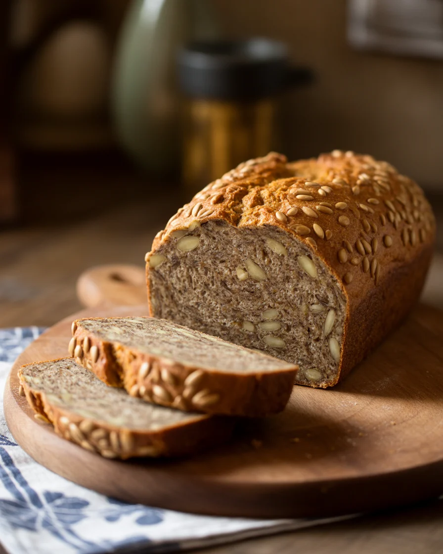 Crispy High-Protein Seed Bread (No Flour)