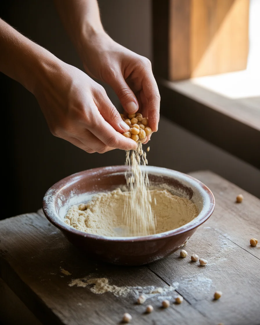chickpea protein bread