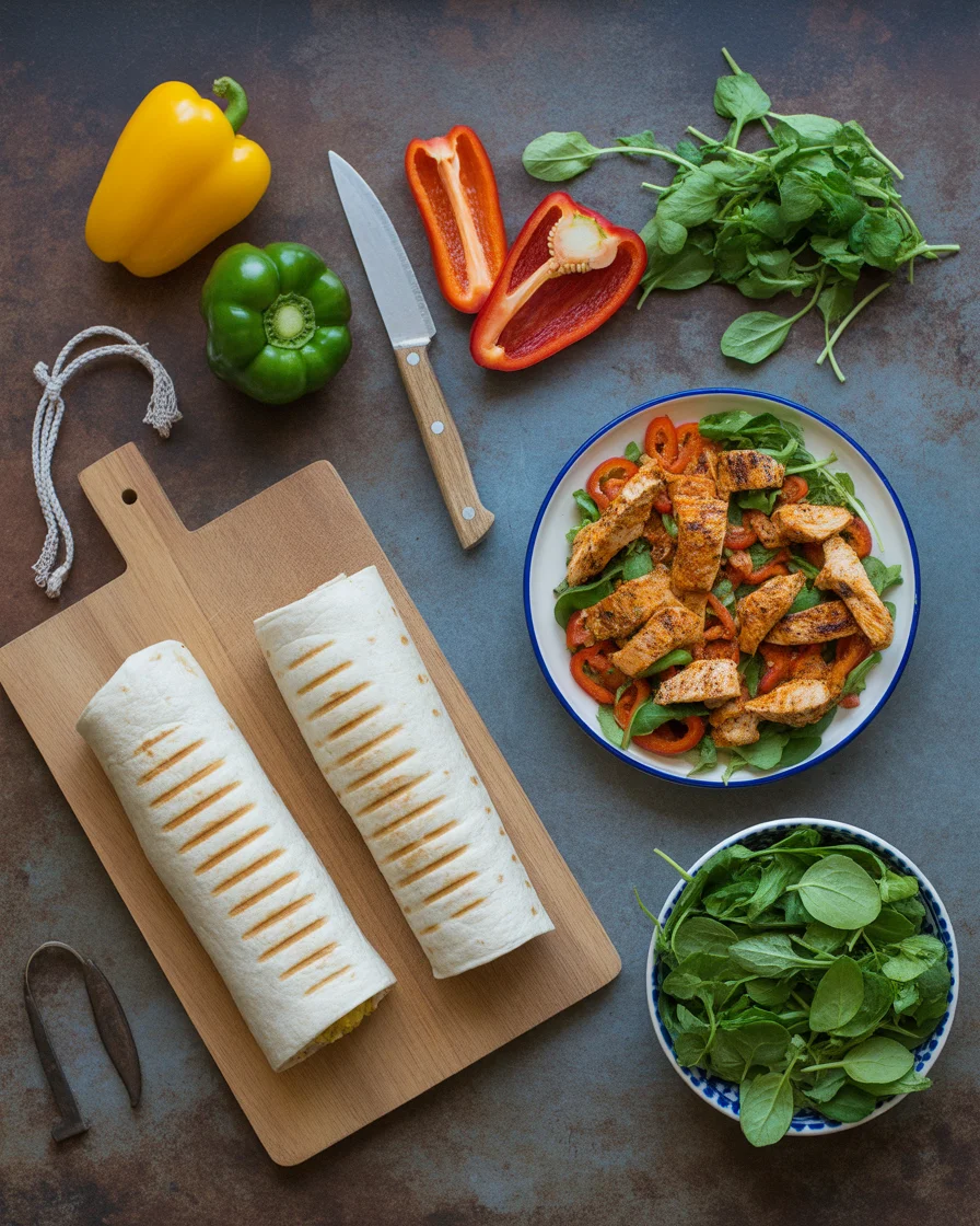 Chipotle Ranch Grilled Chicken Burrito