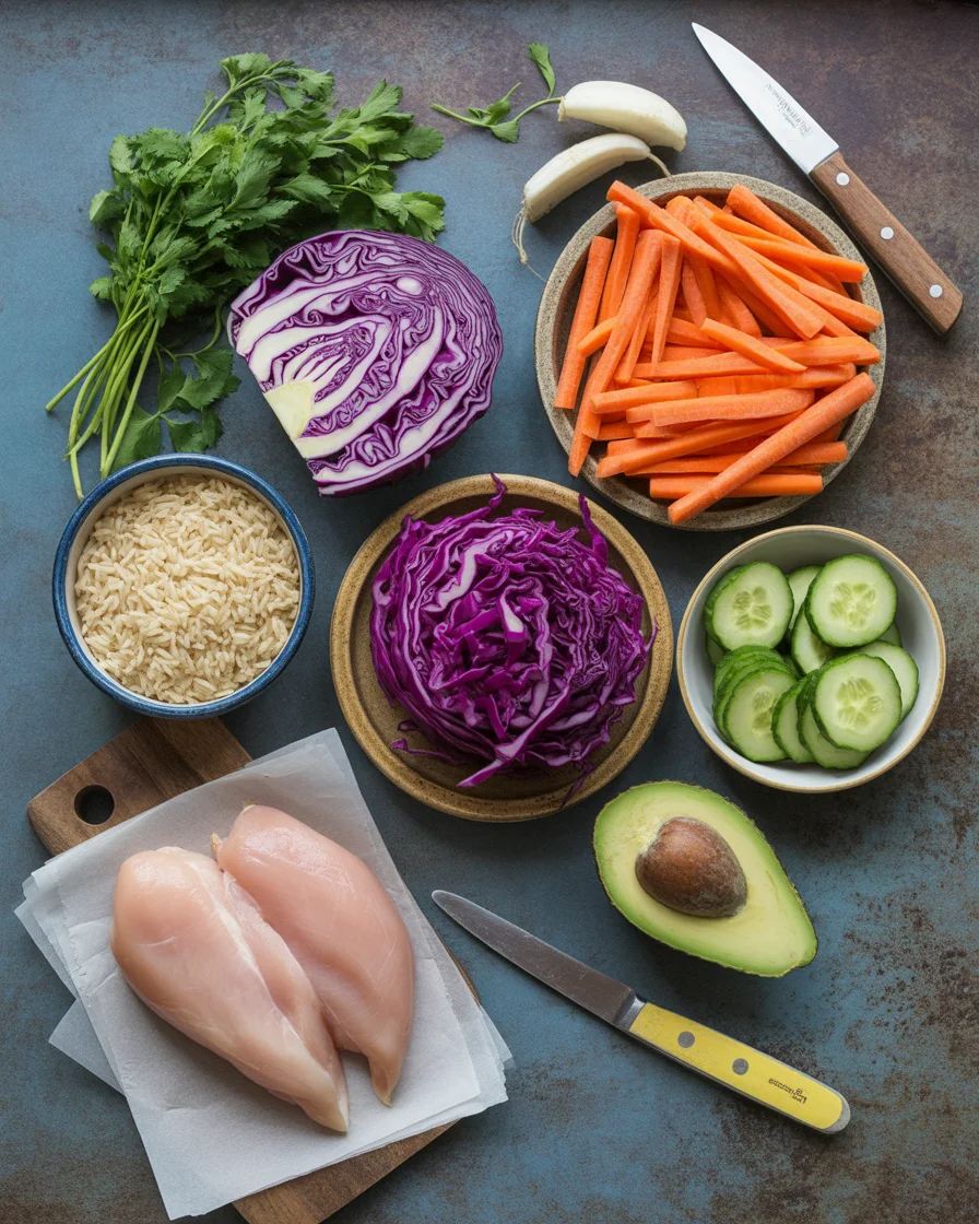 Bang Bang Chicken Bowl