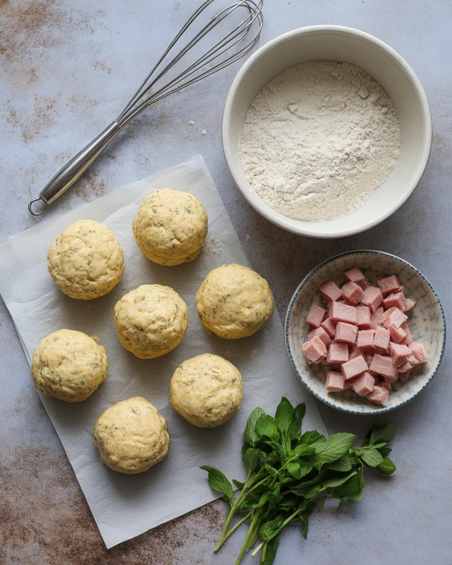 Savory Breakfast Protein Biscuits