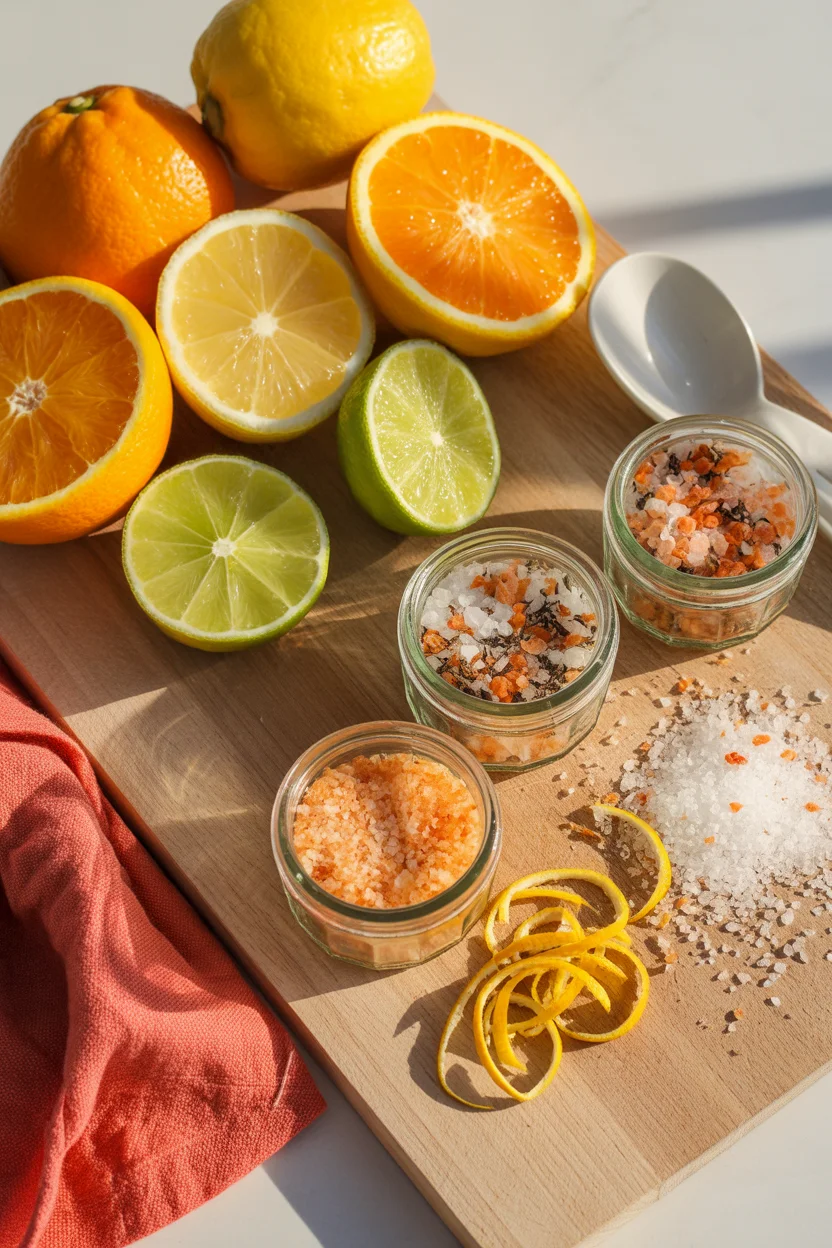 Zesty Lemon Salt with Lime and Orange: A Flavorful Twist