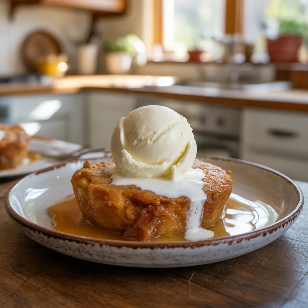 Pineapple Cream Cheese Cobbler