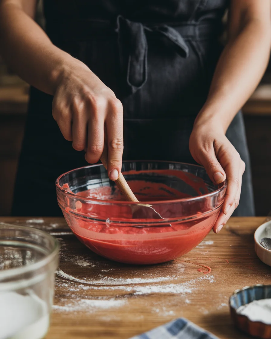 Blood Red Velvet Cake