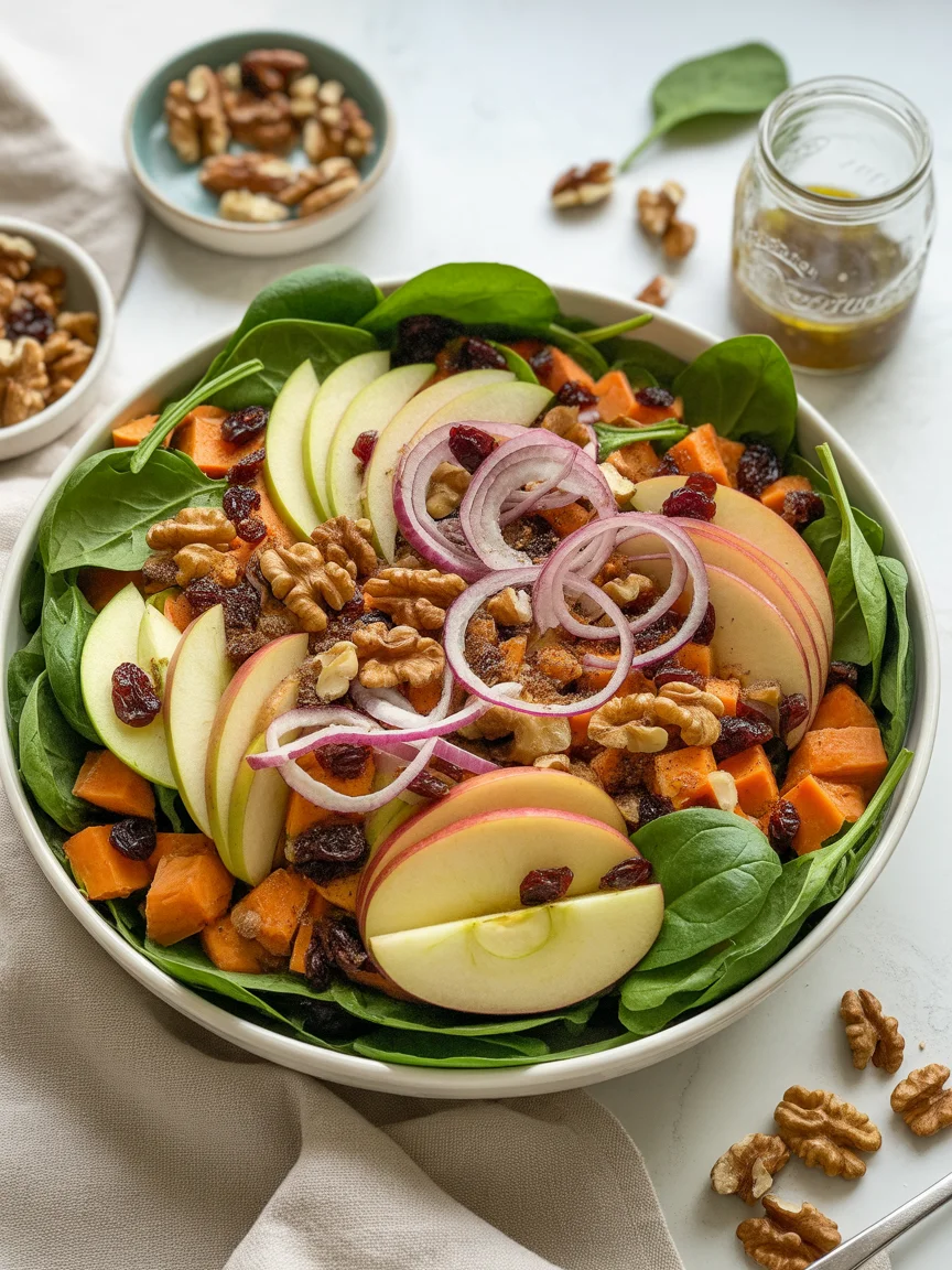 Harvest Salad Recipe – Fresh, Colorful & Perfect Thanksgiving Side