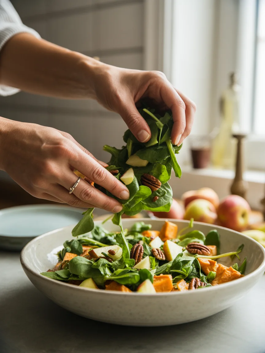 Autumn Kale Salad