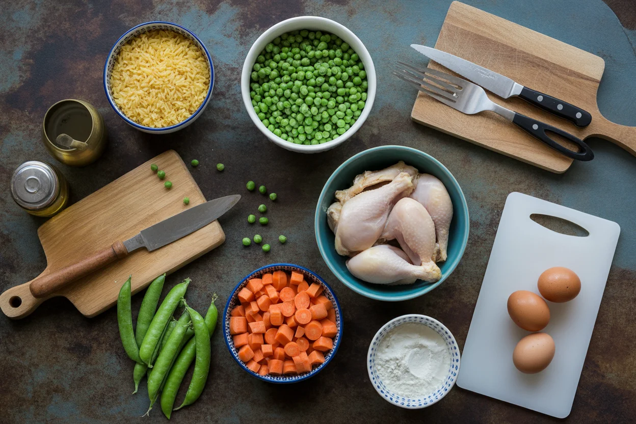 Delicious Healthy Chicken and Rice Casserole Under 400 Calories