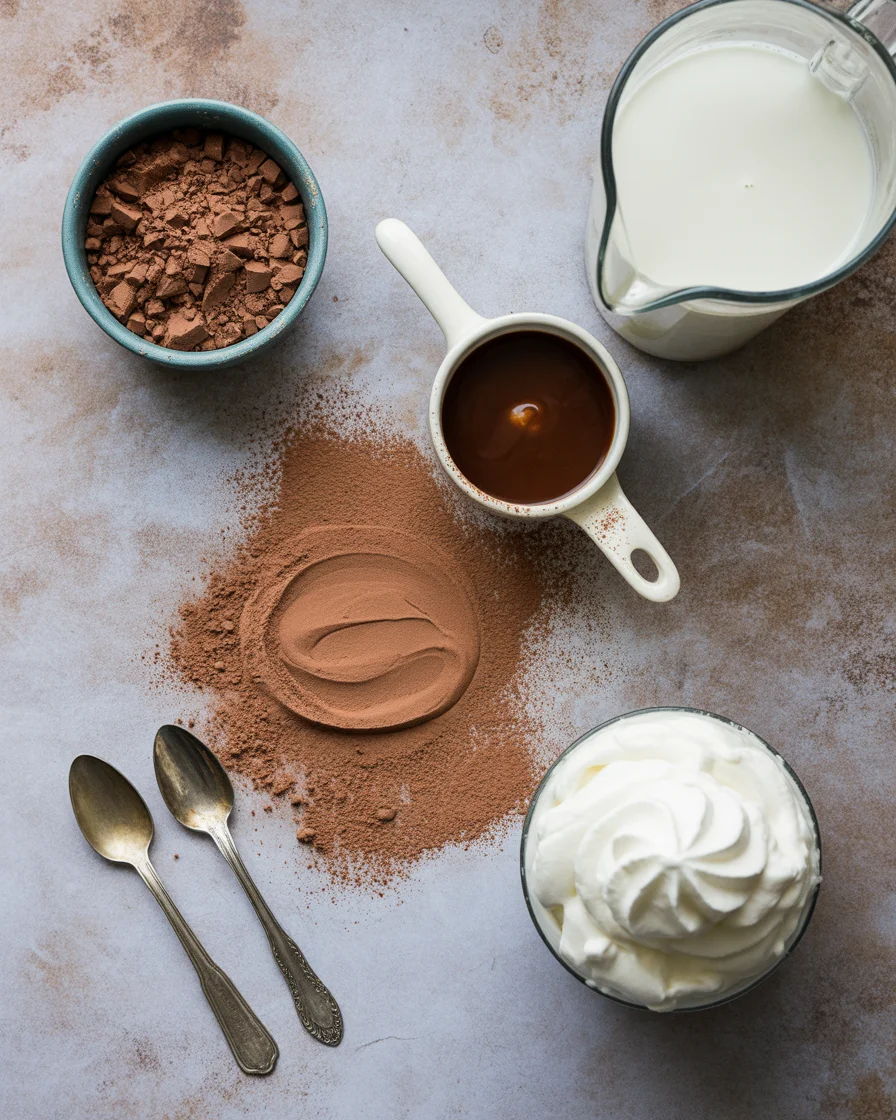 Brownie Milkshake Drinks