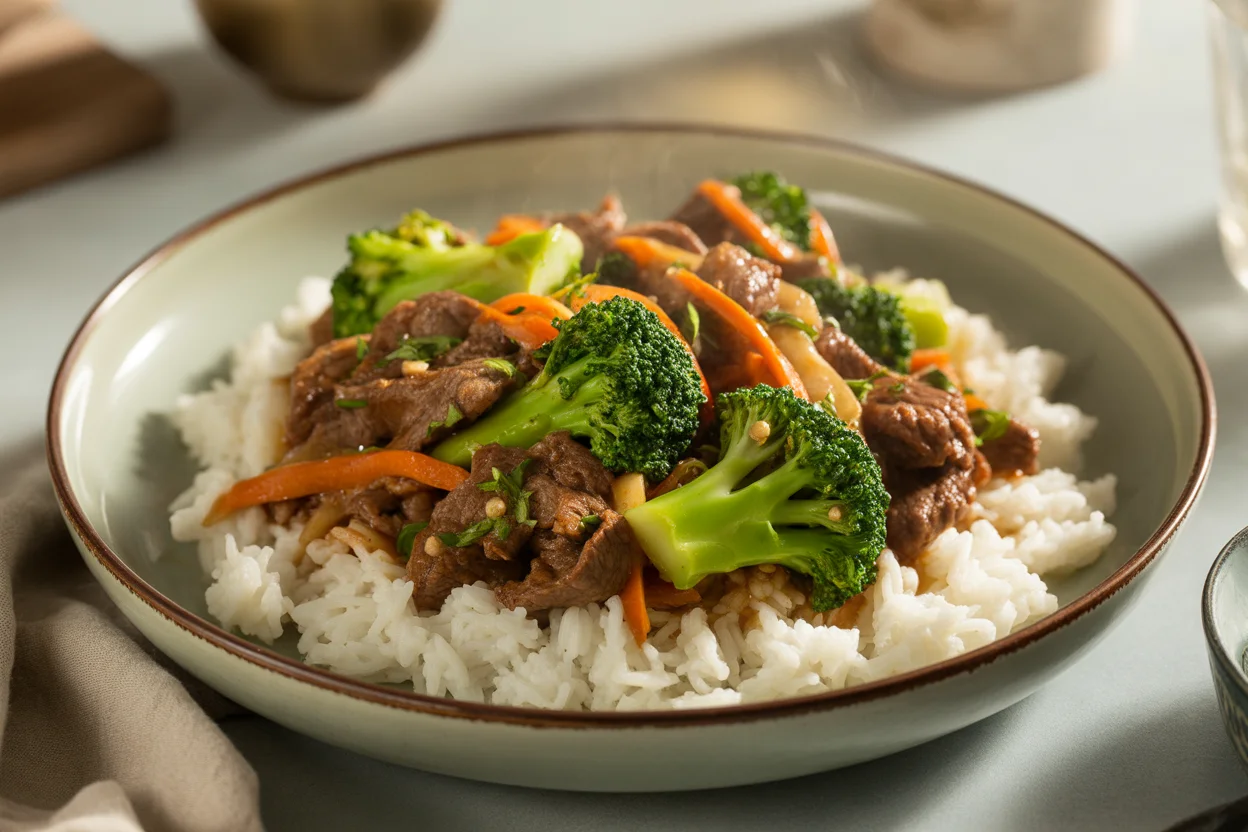 Chinese Beef and Broccoli