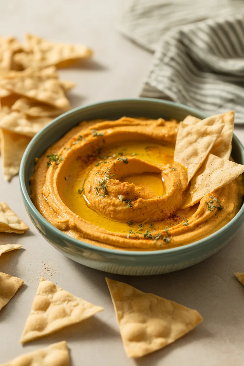 Creamy Pumpkin Hummus Gluten Free Recipe You’ll Love!
