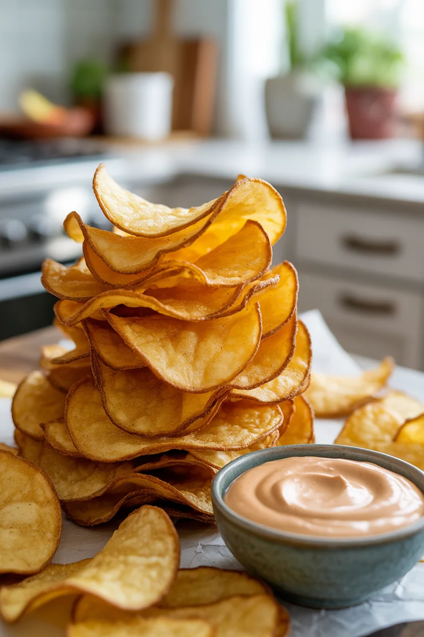 Air-Fryer Potato Chips Gluten Free Recipe
