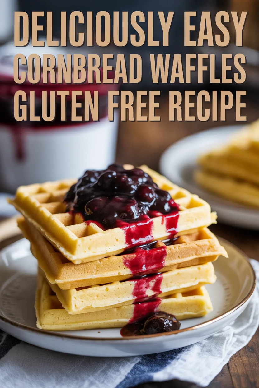 Cornbread Waffles Gluten Free Recipe