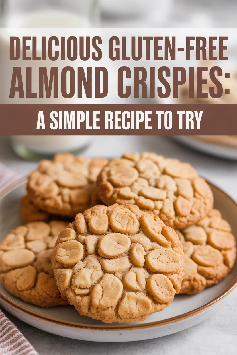 Gluten-Free Almond Crispies