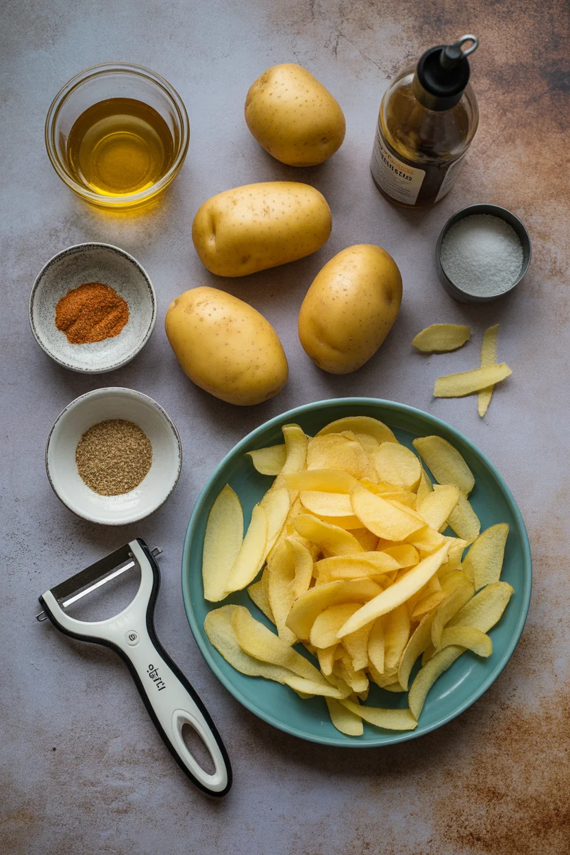 Crispy Air-Fryer Potato Chips Gluten Free Recipe You’ll Love