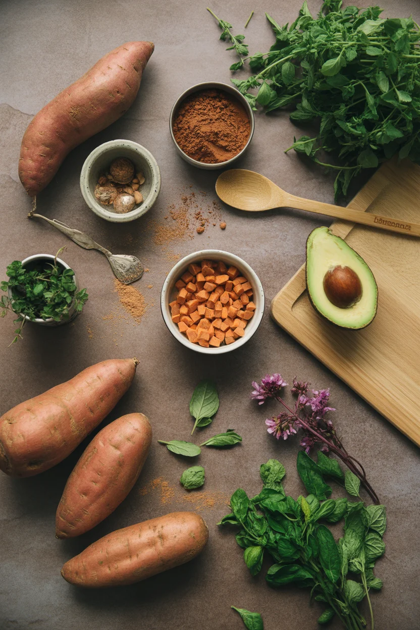 Deliciously Hearty Slow-Cooker Sweet Potato Chocolate Mole Soup Gluten Free Recipe