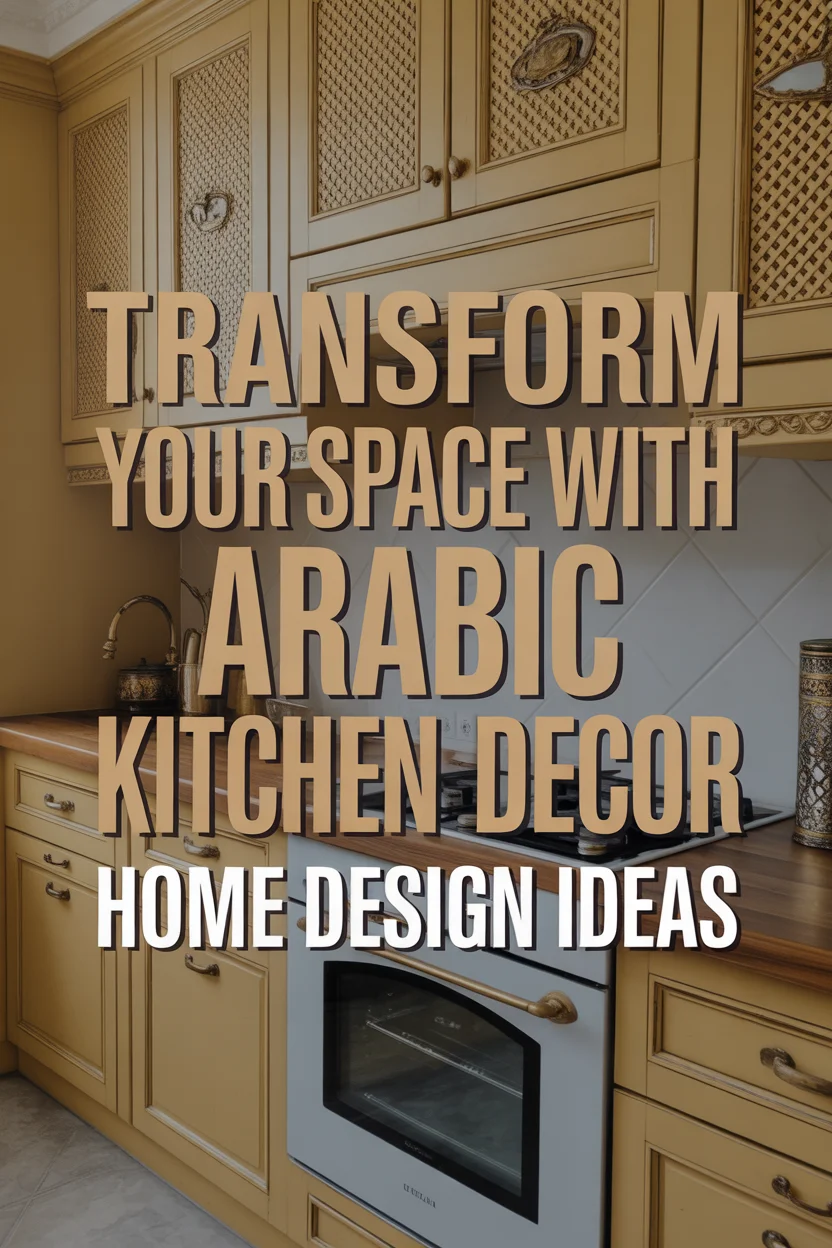 arabic kitchen decor home design