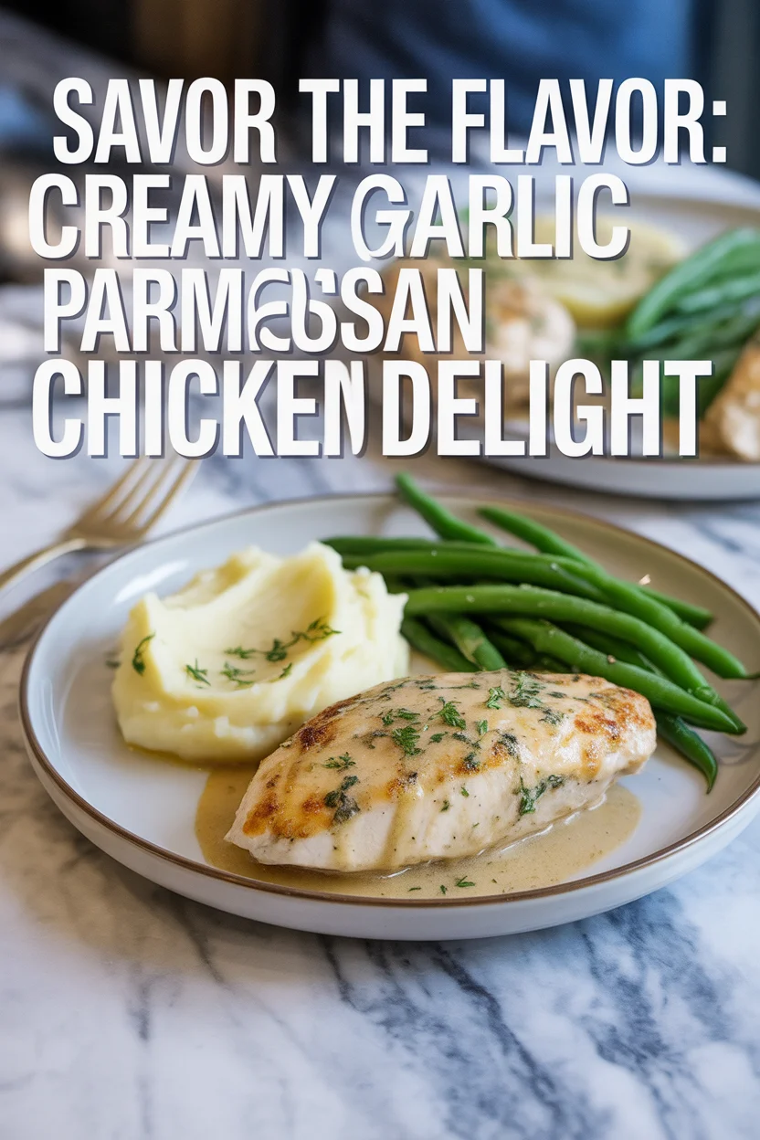 Creamy Garlic Parmesan Chicken
