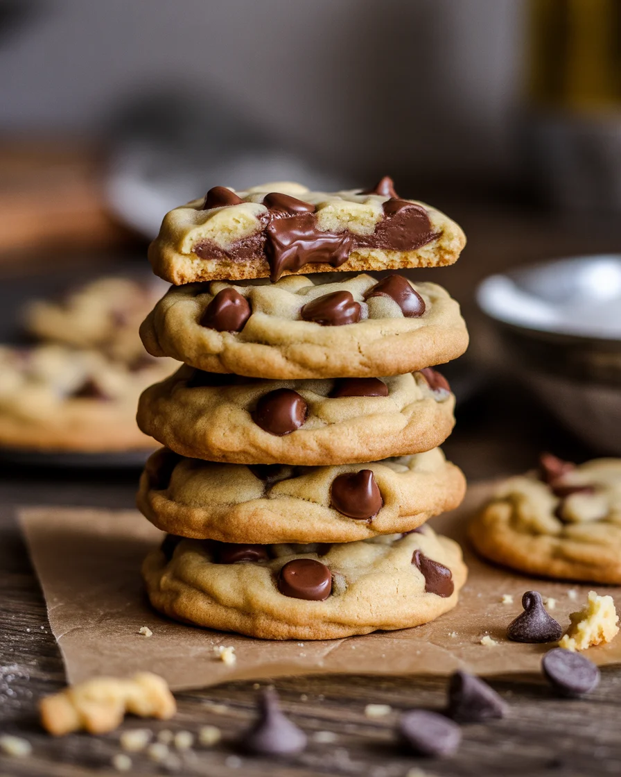 Soft & Chewy Dairy-free Chocolate Chip Cookies
