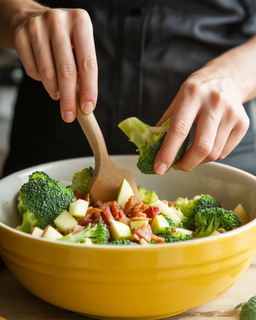 Honeycrisp Apple Broccoli Salad