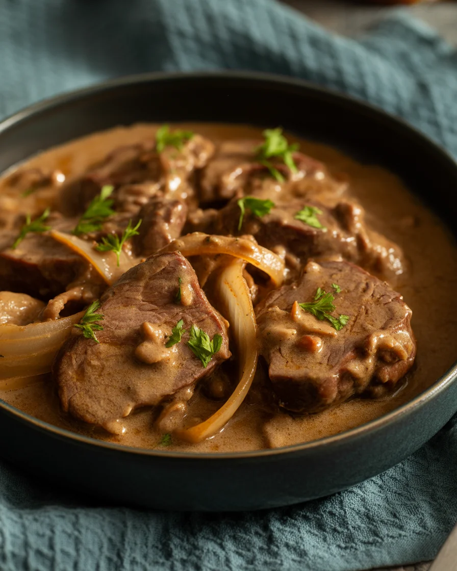 Beef Stroganoff (Keto, Grain Free)