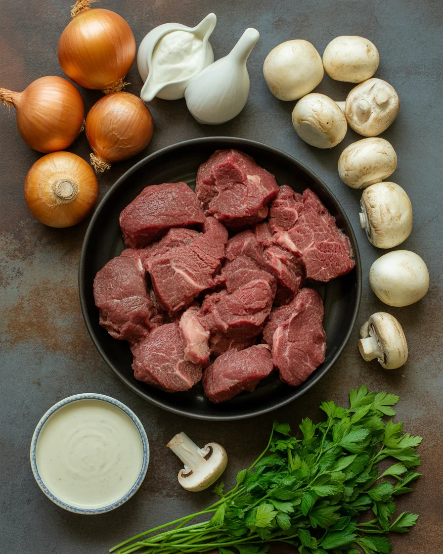 Beef Stroganoff (Keto, Grain Free)