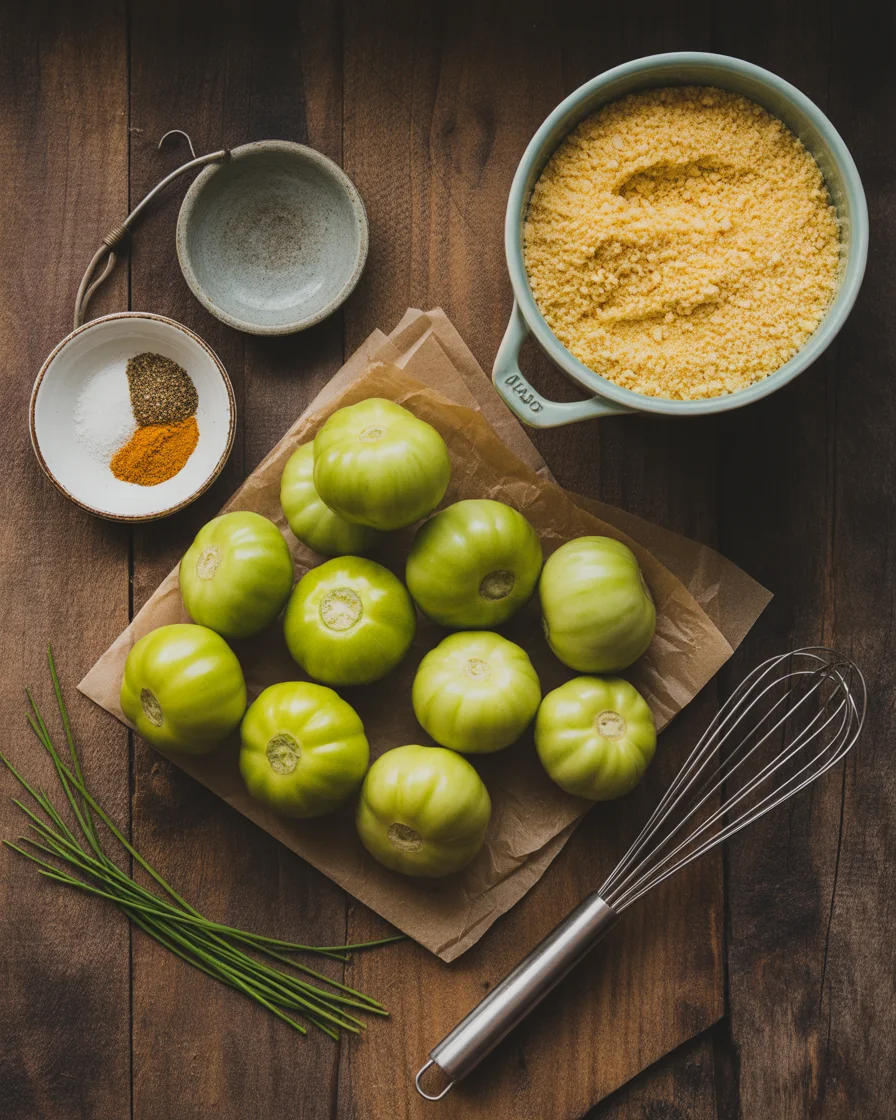 Gluten Free Fried Green Tomatoes
