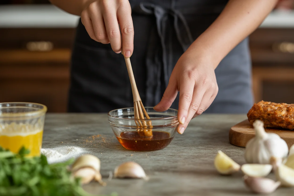 Honey Garlic Glazed Salmon