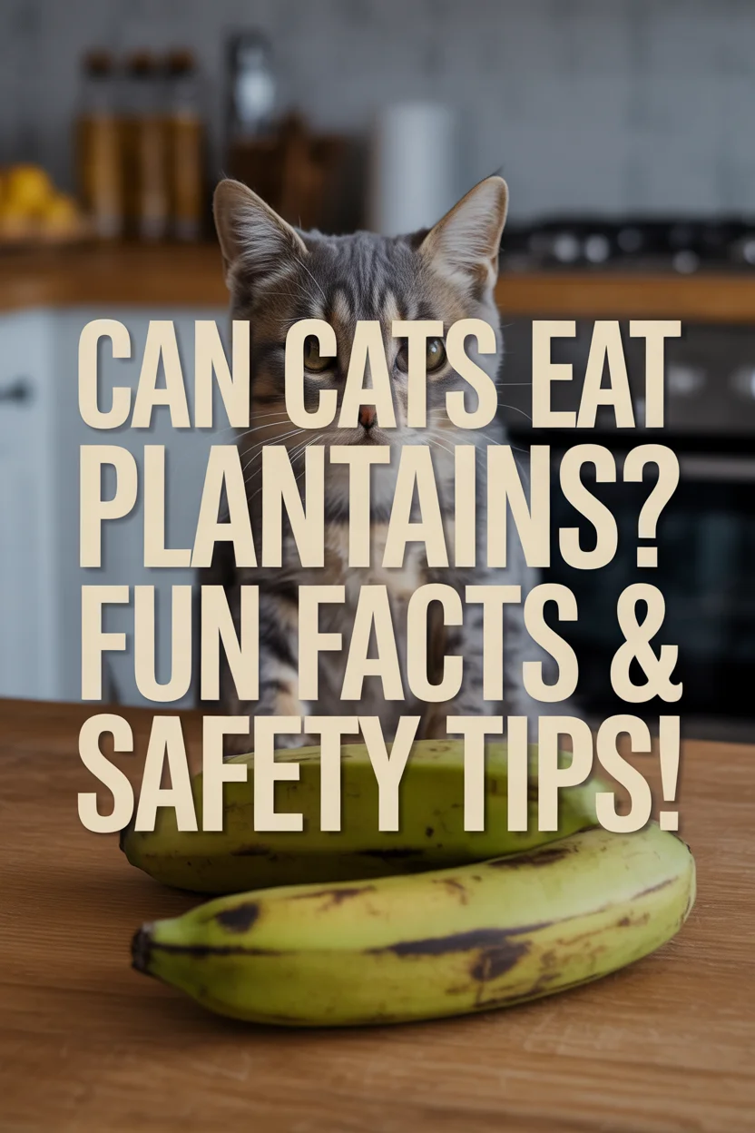 can cats eat plantains