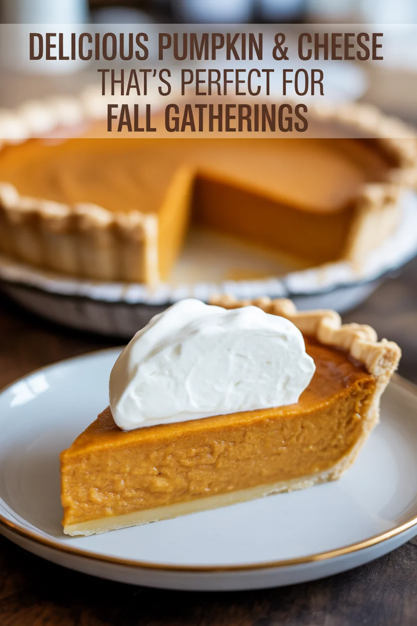 Pumpkin & Cheese Pie